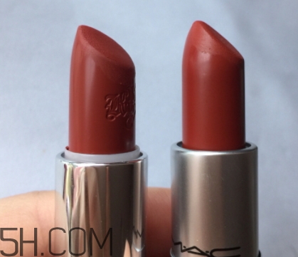 kat von d chula和mac chili一樣嗎？試色對比