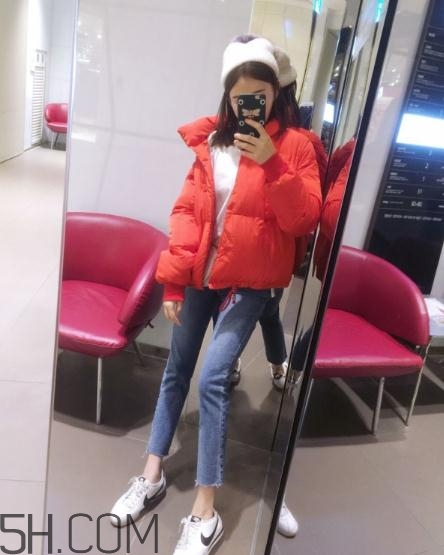紅色棉襖怎么搭配？紅色棉服搭配圖片