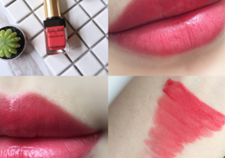 西瓜紅口紅是什么顏色？西瓜紅口紅試色