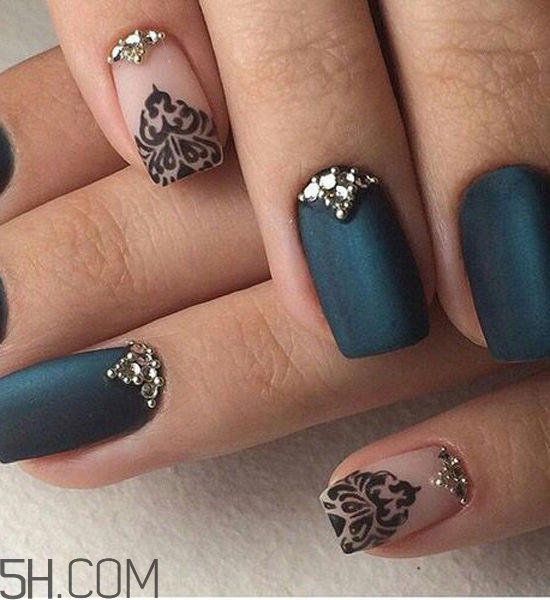 春天什么樣的美甲好看？美甲蕾絲款式圖片大全