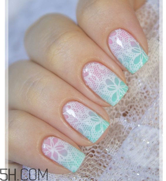 春天什么樣的美甲好看？美甲蕾絲款式圖片大全
