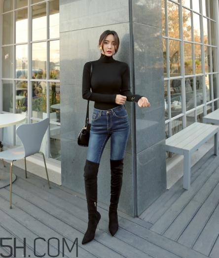 冬天穿牛仔褲配什么鞋子？冬天牛仔褲搭配鞋子圖片