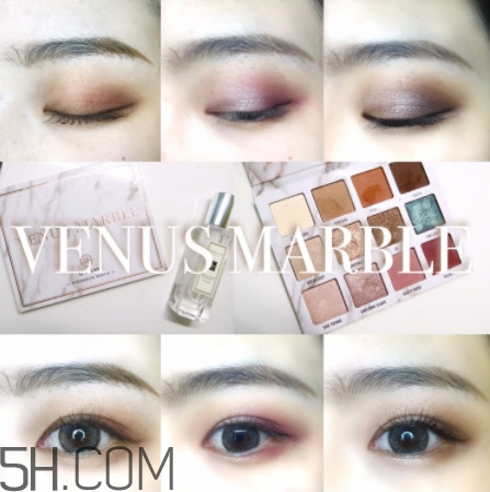 venus marble眼影怎么用 3種畫(huà)法教程