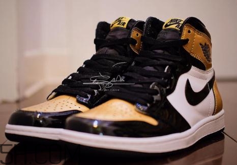 air jordan 1 gold toe黑金腳趾發(fā)售時(shí)間_多少錢？