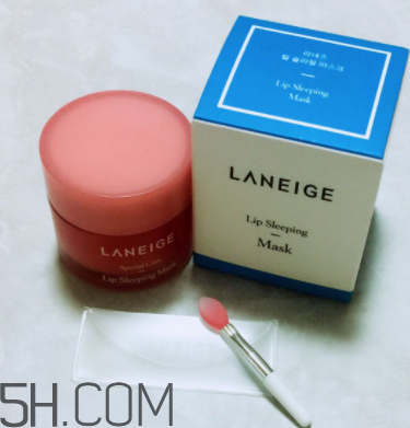 蘭芝夜間唇膜多久用一次？使用頻率