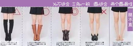 腿粗腿短適合穿什么靴子 不同的腿型不同選擇 腿粗腿短適合穿什么靴子 不同的腿型不同選擇