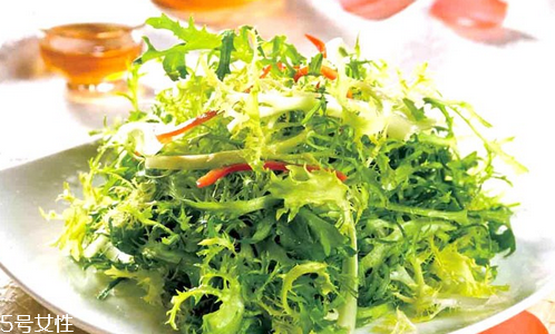 涼拌苦菊怎么做不苦？涼拌苦菊可以減肥排毒