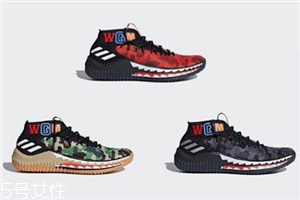 bape與adidas dame 4聯(lián)名有哪幾款_多少錢？