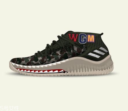 bape與adidas dame 4聯(lián)名有哪幾款_多少錢？