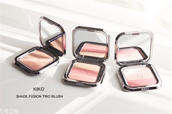 kiko三色腮紅好用嗎？kiko是阿瑪尼走秀的御用彩妝