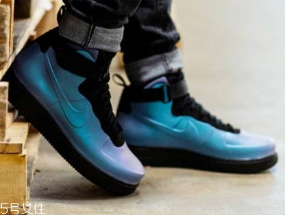 nike air force 1 foamposite噴泡af1上腳效果怎么樣？