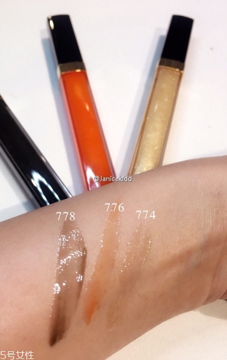 香奈兒可可小姐唇露748什么色？香奈兒水晶糖光透唇釉全試色
