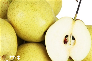 梨子變粉了能吃嗎？梨有利尿作用