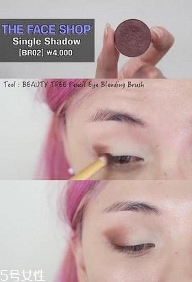 南瓜色眼影怎么畫？南瓜色眼妝畫法教程