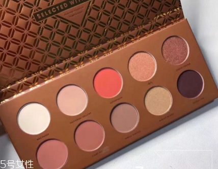 zoeva眼影多少錢？zoeva queens guard眼影盤試色