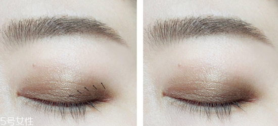 如何化妝使眼睛變大？落日線放大雙眼