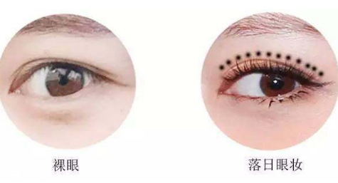 如何化妝使眼睛變大？落日線放大雙眼