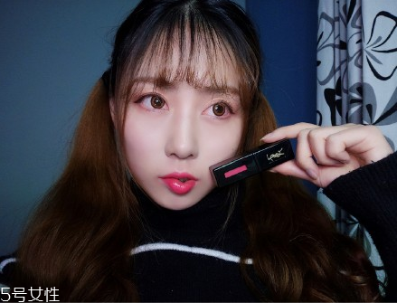 ysl圣羅蘭黑管唇釉哪個顏色好看？持久度加分