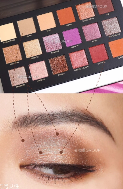 huda beauty沙漠盤怎么畫？油管大神一步步示范