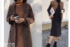 長款毛衣怎么搭配外套？六款毛衣連衣裙怎么搭都好看