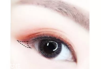 棕色眼影怎么畫好看？作為最后的暈染色
