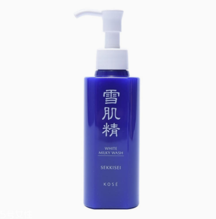 雪肌精洗顏乳適合什么膚質(zhì)？宜油性皮膚