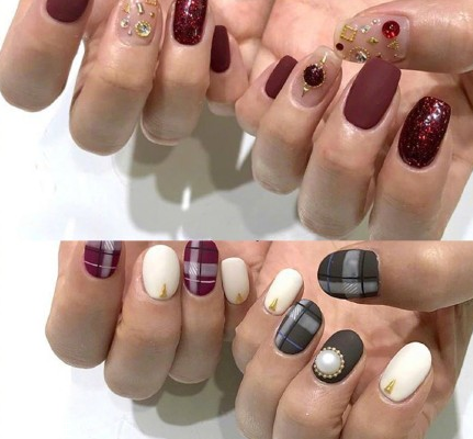 2018冬天流行什么類型美甲 紅色美甲合集 2018冬天流行什么類型美甲 紅色美甲合集