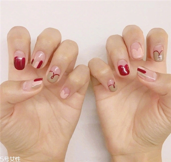 紅色系美甲適合手黑的人嗎 紅色系美甲圖片2018新款式 紅色系美甲適合手黑的人嗎 紅色系美甲圖片2018新款式