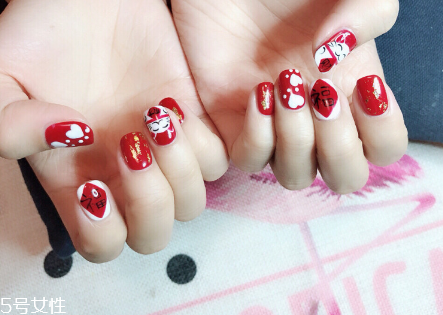 紅色系美甲適合手黑的人嗎 紅色系美甲圖片2018新款式 紅色系美甲適合手黑的人嗎 紅色系美甲圖片2018新款式