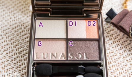 lunasol日月晶彩怎么畫眼影？簡單打造橙色無辜妝