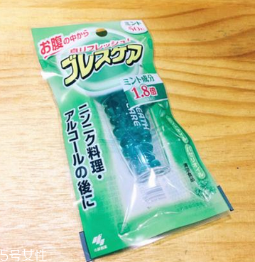 小林制藥口氣清新丸吃幾顆？
