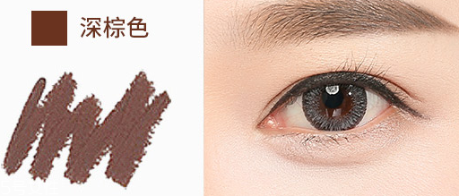 黃皮適合什么顏色的眉筆？和發(fā)色一個色系