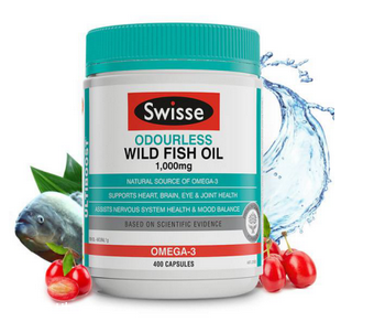 swisse魚油一天吃幾粒？一天一到兩粒