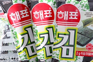 海牌海苔多少錢？韓國海牌海苔好吃嗎？