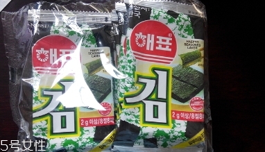 海牌海苔多少錢？韓國海牌海苔好吃嗎？