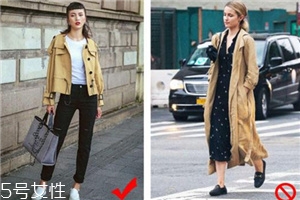 小個子女生怎么挑選風(fēng)衣？小個子風(fēng)衣穿搭技巧