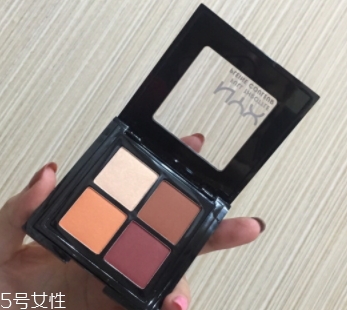 nyx南瓜色眼影怎么用？nyx南瓜盤畫法