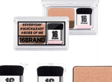 sixteen眼影怎么樣？sixteen 16brand眼影評測