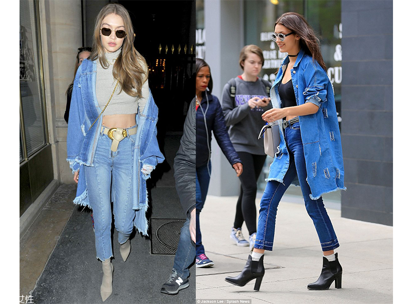 牛仔全身搭配圖 牛仔全身正裝美女圖片 牛仔全身搭配圖 牛仔全身正裝美女圖片