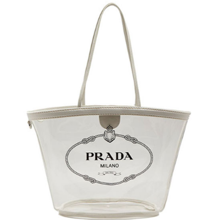 prada pvc塑料透明包多少錢？prada透明塑料包價格