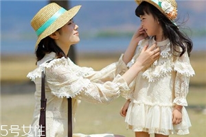 夏天母女裝怎么搭配？夏季母女裝搭配圖片