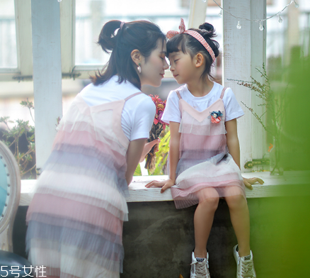 夏天母女裝怎么搭配？夏季母女裝搭配圖片