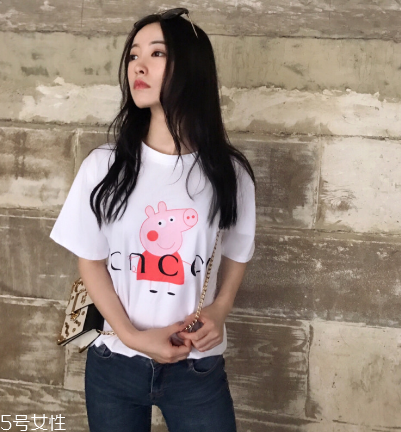 gucci小豬佩奇短袖是真的嗎？gucci小豬佩奇t恤真假
