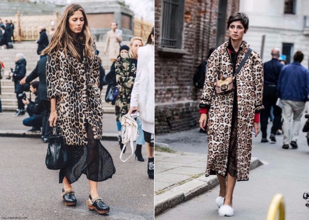 長洋裝和冬大衣搭配圖片 長洋裝和冬大衣搭配圖片