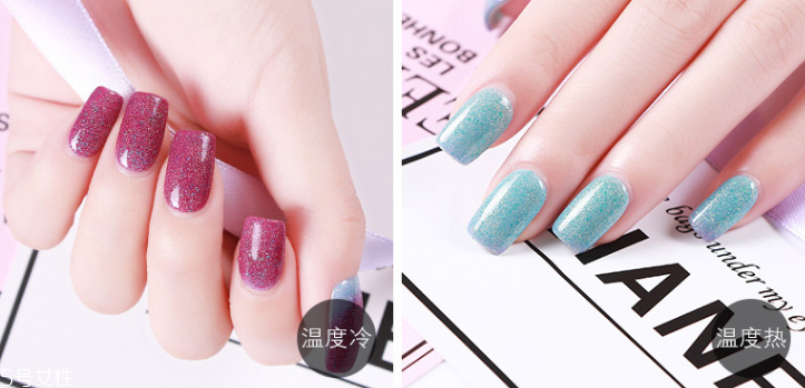 溫變美甲圖片 2018溫變顯白美甲新款式 溫變美甲圖片 2018溫變顯白美甲新款式