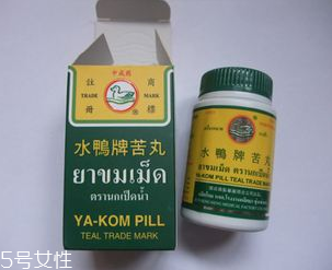 水鴨牌苦丸的功效 水鴨牌苦丸治什么??？