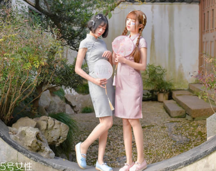 中國風(fēng)連衣裙怎么搭配？中國風(fēng)連衣裙搭配圖片