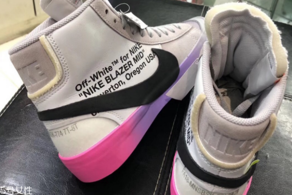 off white聯(lián)名nike blazer mid彩虹版在哪買(mǎi)_多少錢(qián)
