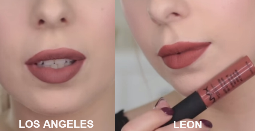 nyx唇釉哪款好 試妝效果對比 nyx唇釉哪款好 試妝效果對比