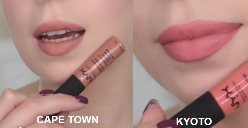 nyx唇釉哪款好 試妝效果對比 nyx唇釉哪款好 試妝效果對比